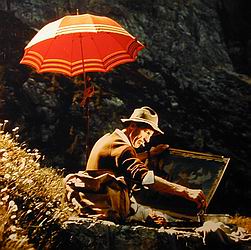 Mausklick um einzutreten